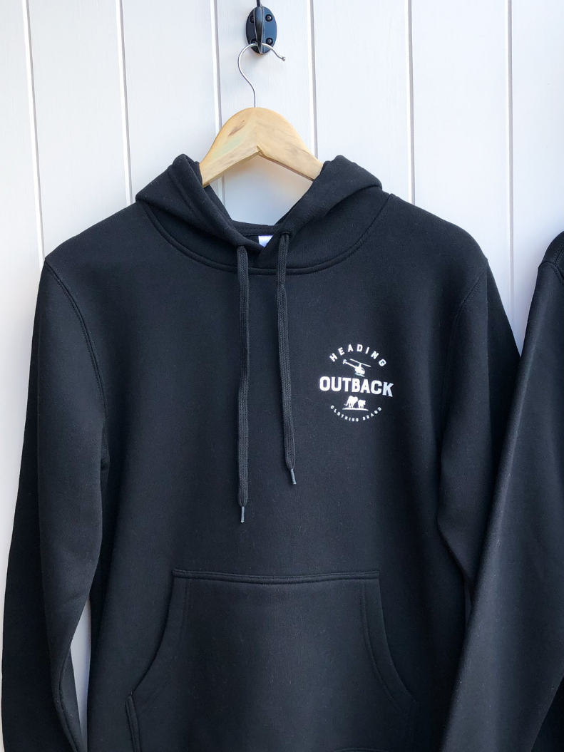 Unisex Black Hoodie